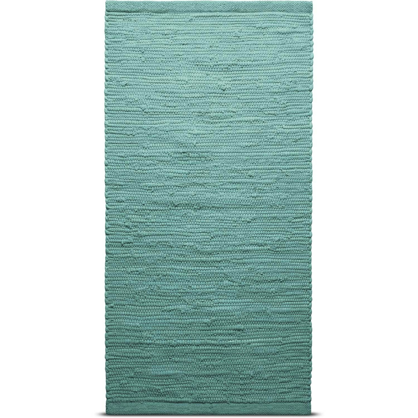 Cotton Rug Dusty Jade, 65x135 cm