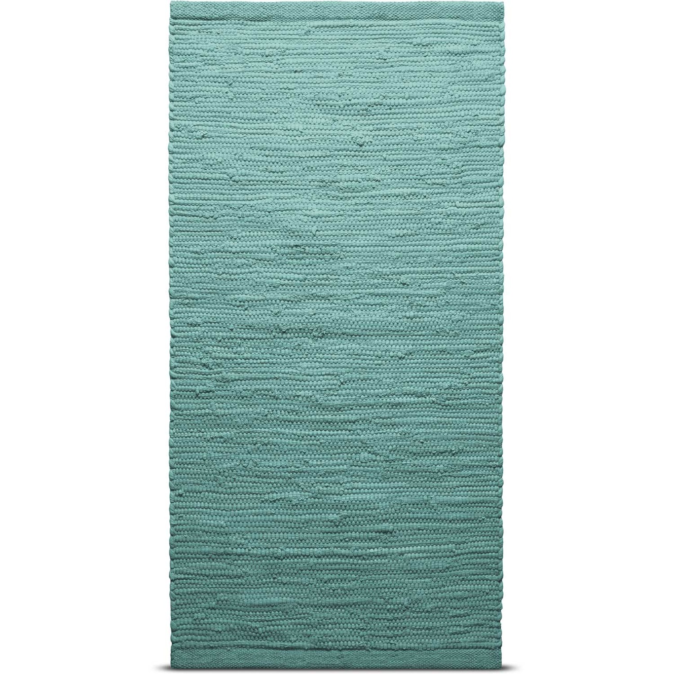 Cotton Rug Dusty Jade, 65x135 cm