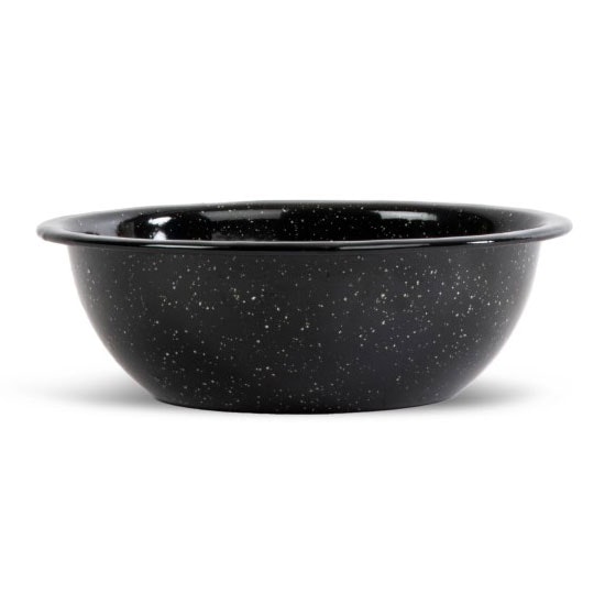 Doris Bowl Enamel Ø16 cm, Black