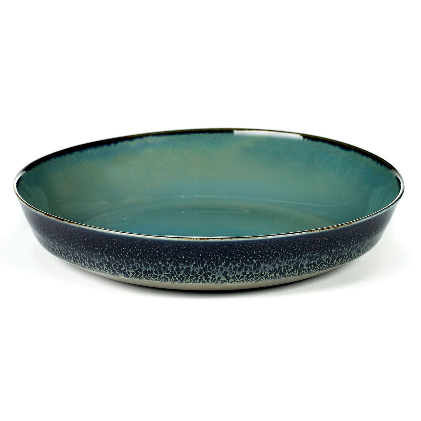 Plate 17,5cm, Smokey Blue/Dark Blue