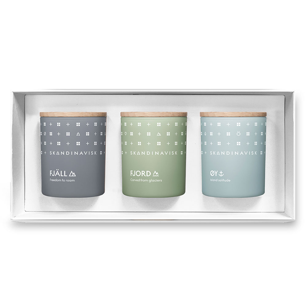 EXPLORE Gift Set Scented Candle 3-pack