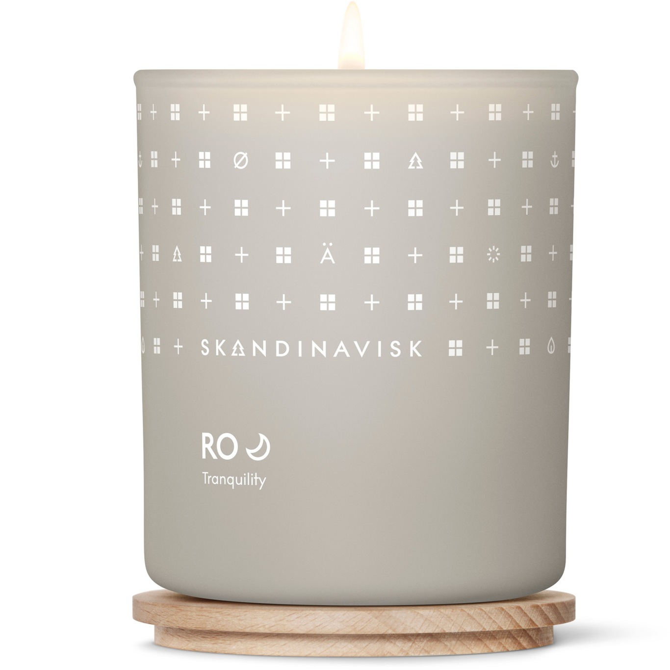 RO Scented Candle with Lid 200g