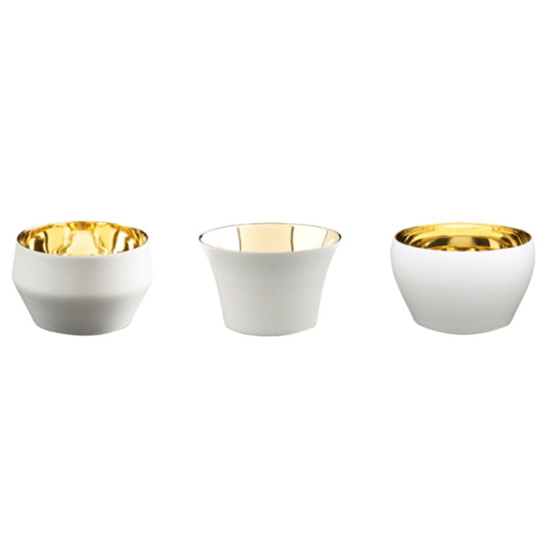 Kin Candle Holders 3-pack, White