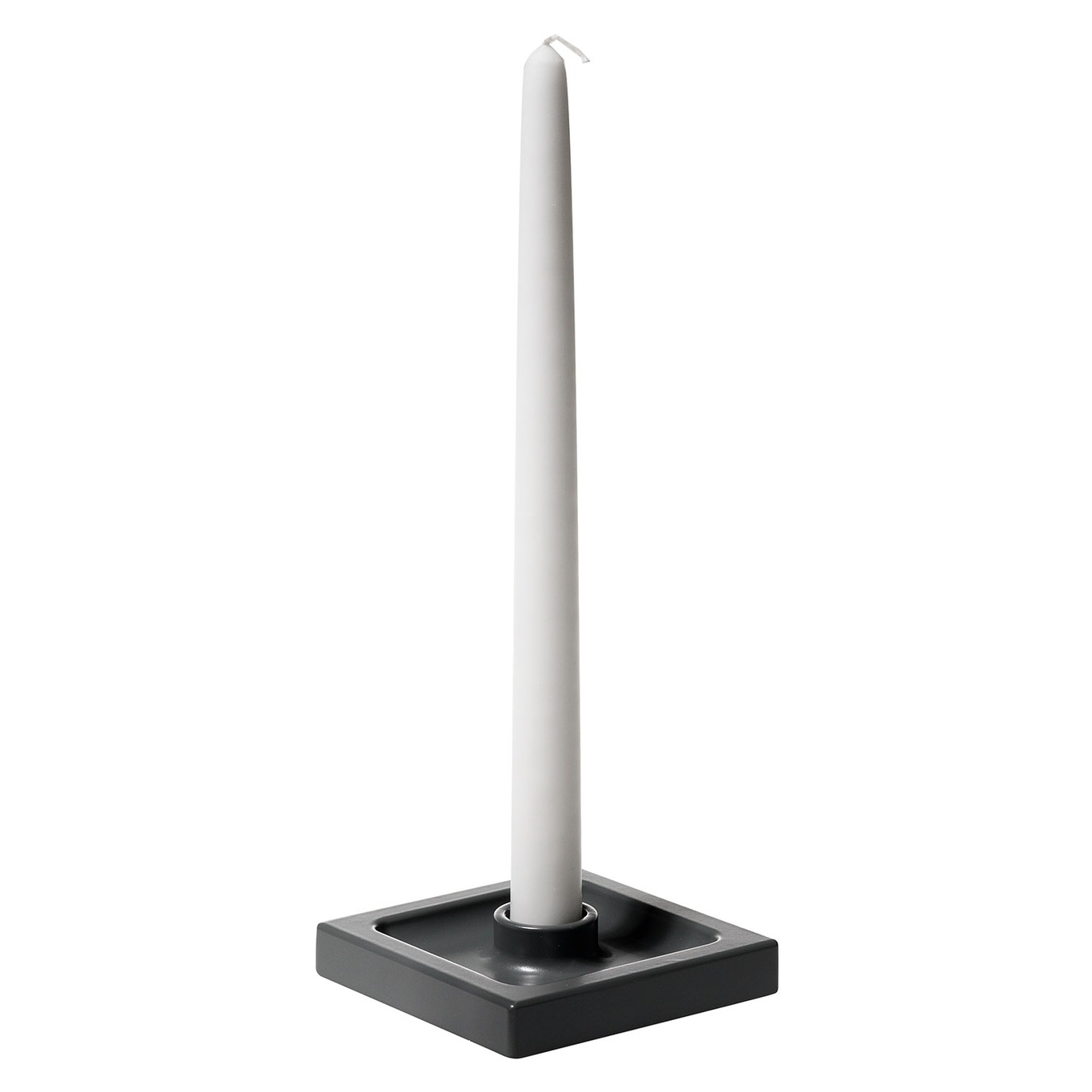 Crater 1 Candle Holder, Grey