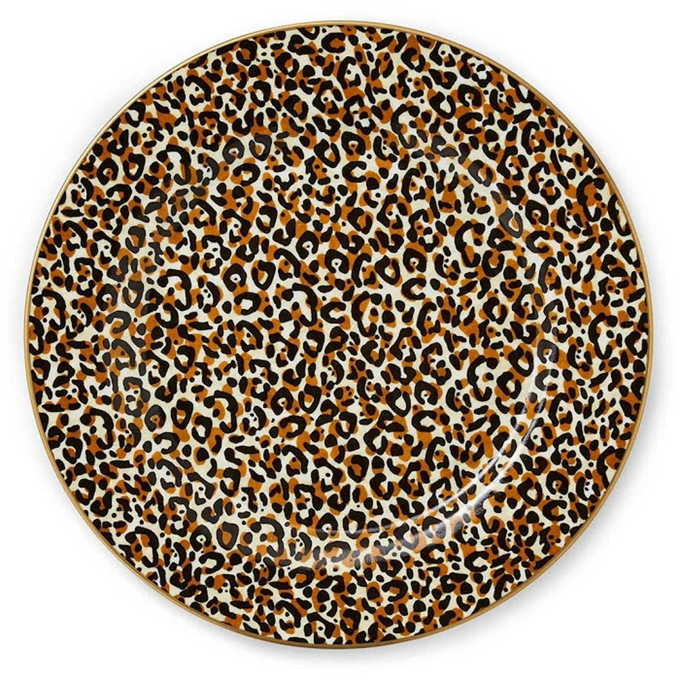 Creatures Of Curiosity Side Plate Leopard, 20,5 cm