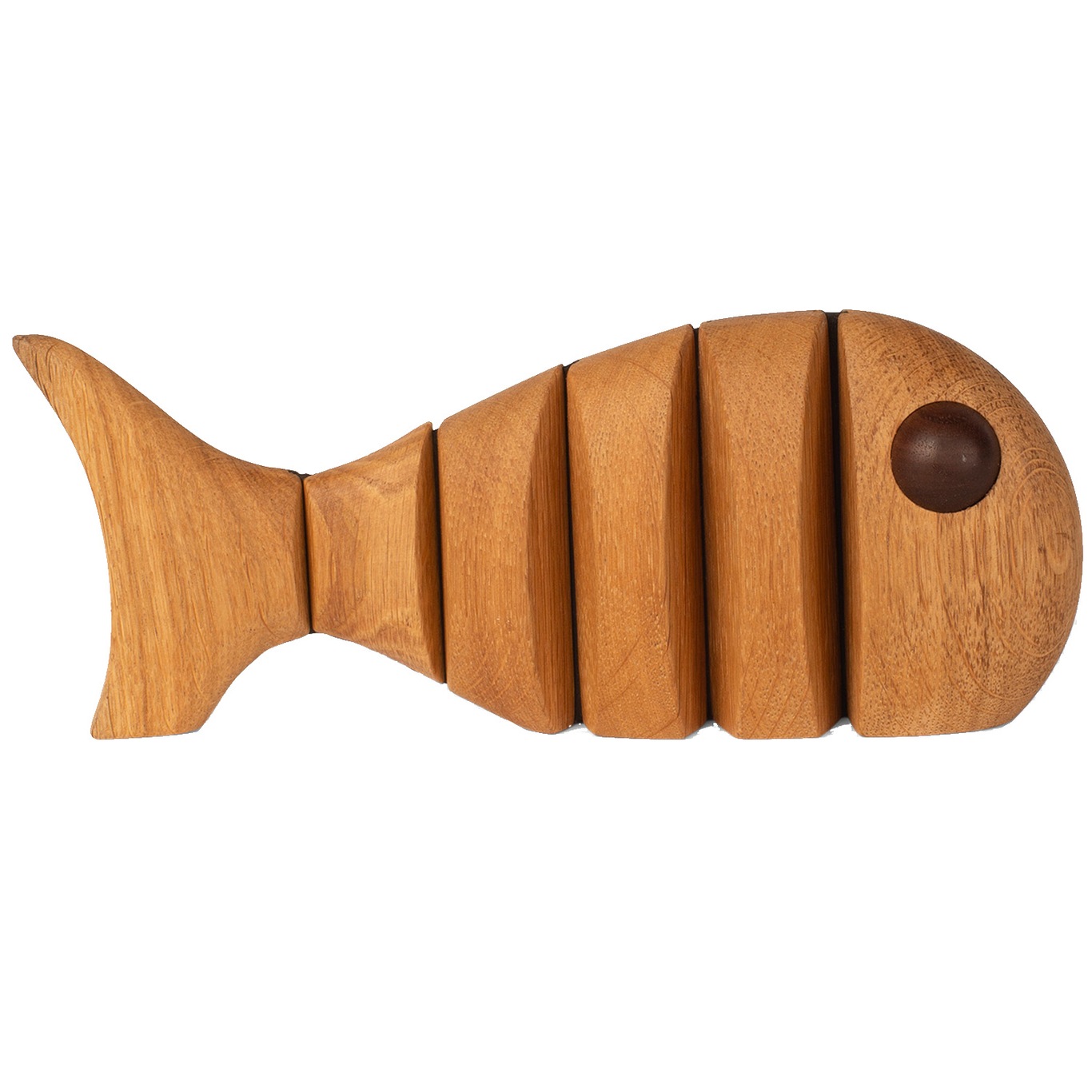 The Wood Fish Wooden Figurine 18 cm