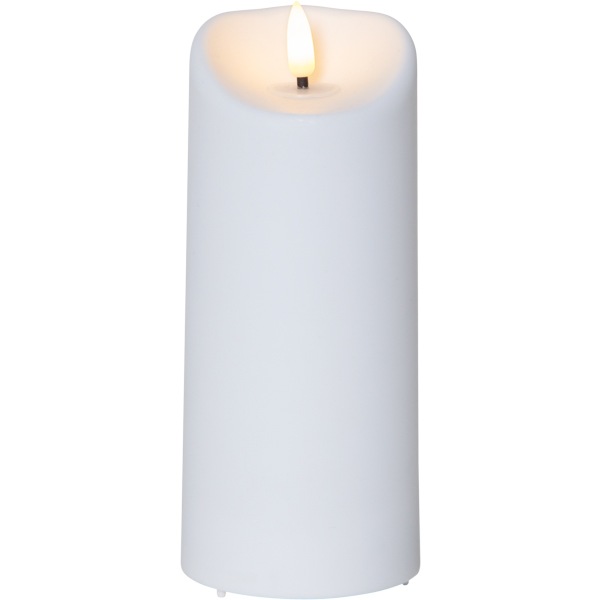 Flamme LED Pillar Candle Outdoor, 180 mm