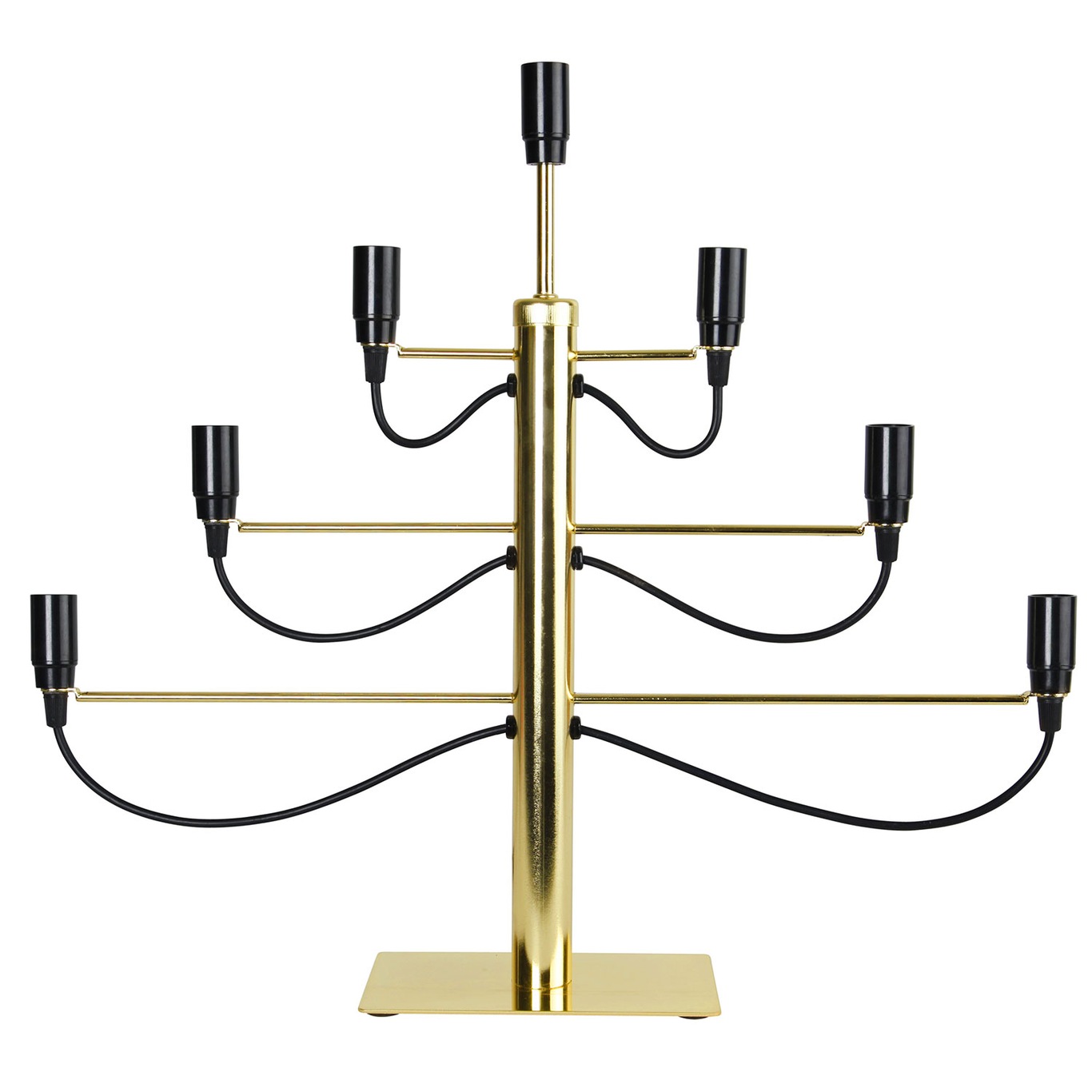 Milano Candle Holder, Brass