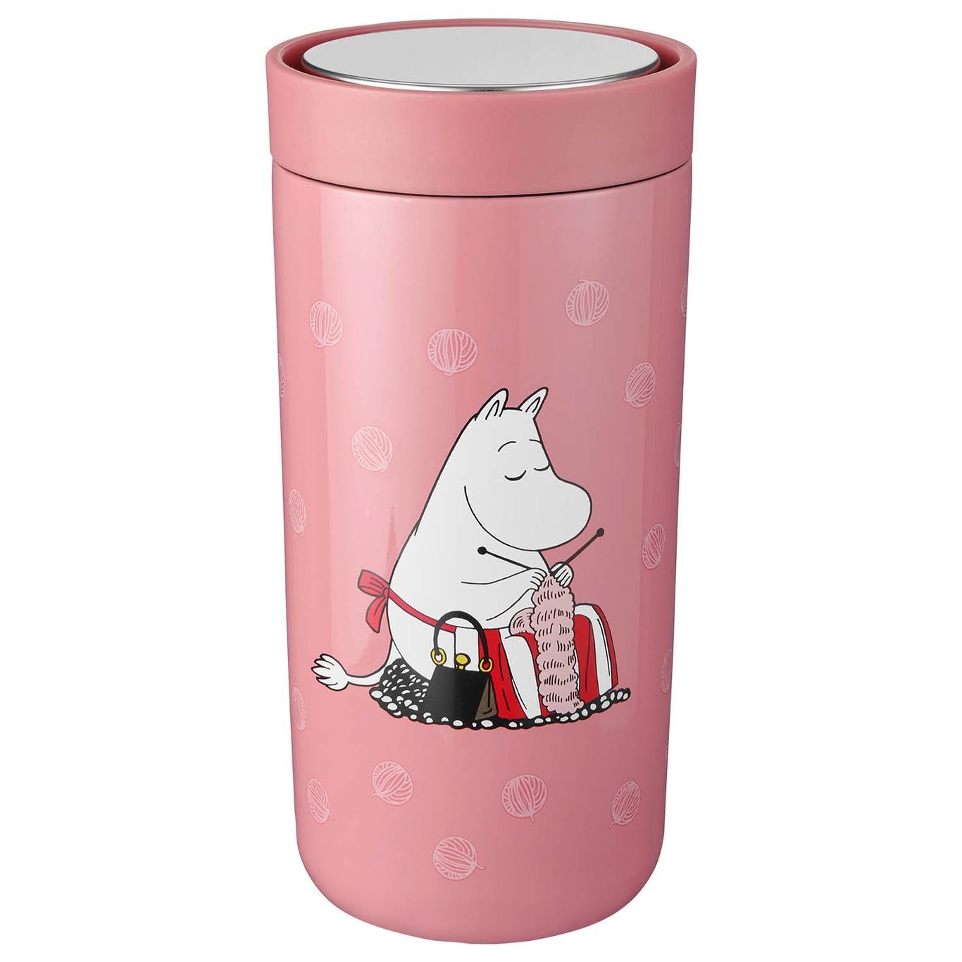 To Go Click Moomin Mug 0,4 L, Moomin Knitting