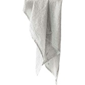 Rörstrand Swedish Grace Tea Towel 47x70 cm Stone (Dark Grey) - Kitchen Towels Linen Stone (Dark Grey) - 1027339