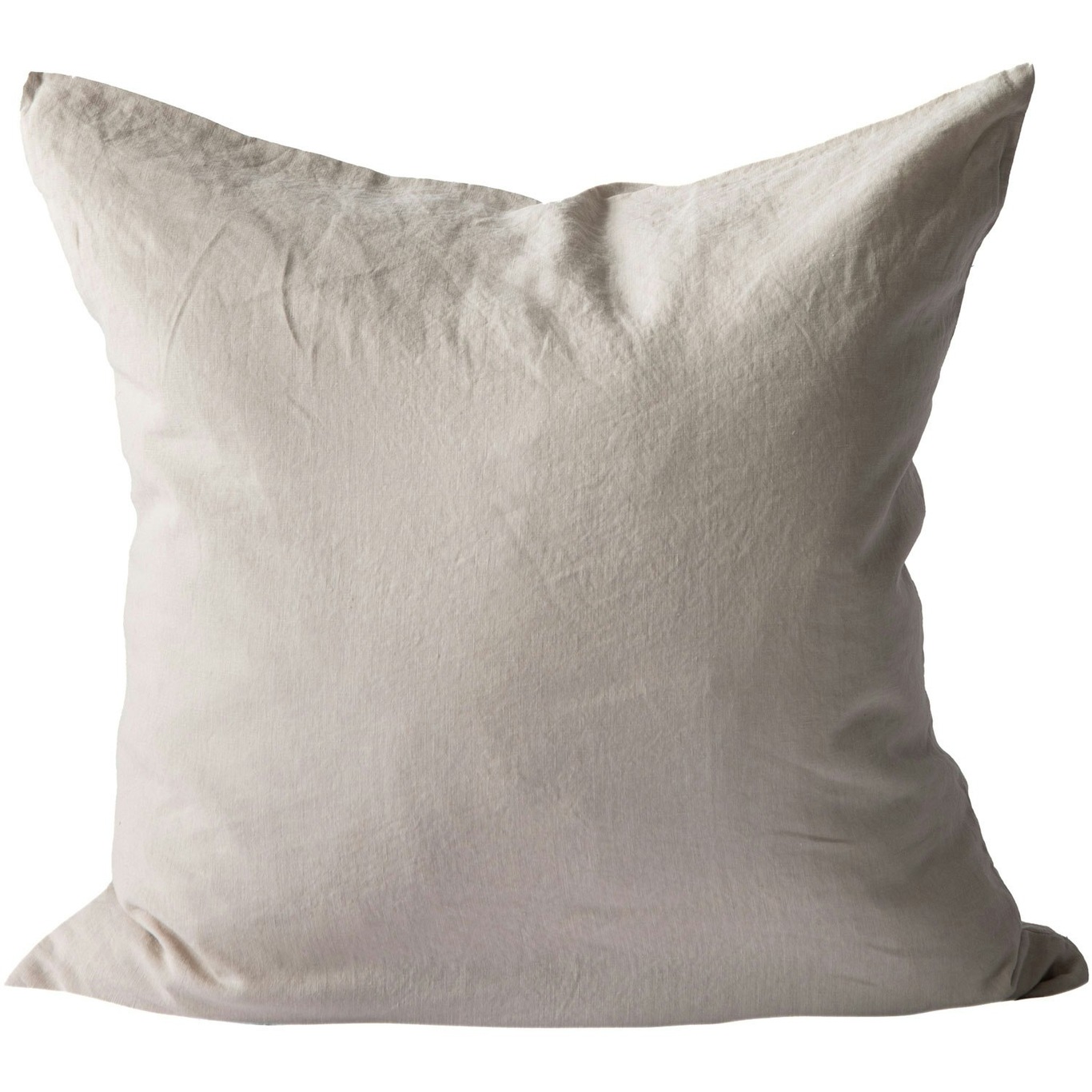 Linen Pillowcase 65x65 cm, Warm Grey
