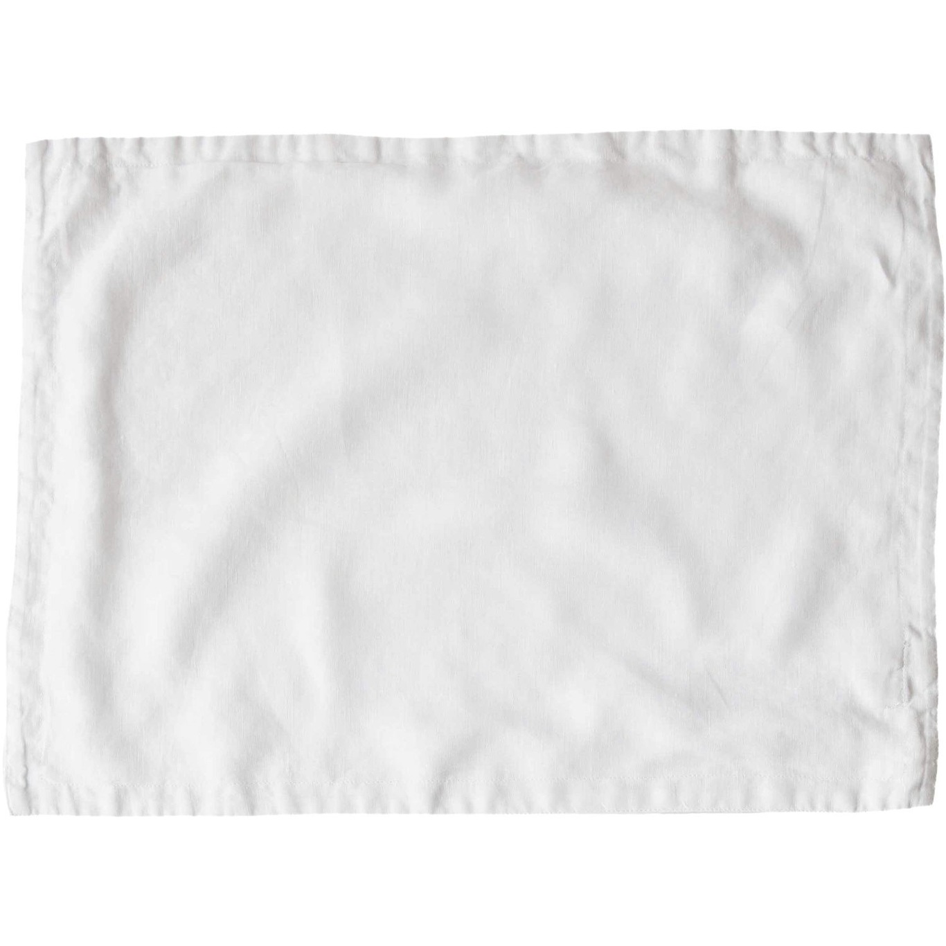 Linen Placemat 35x50 cm, Bleached White