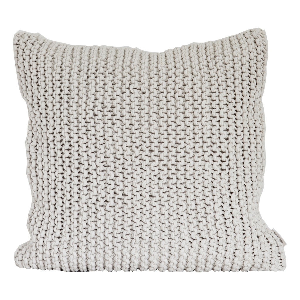 Rope Cushion Cover 50x50 cm, Offwhite