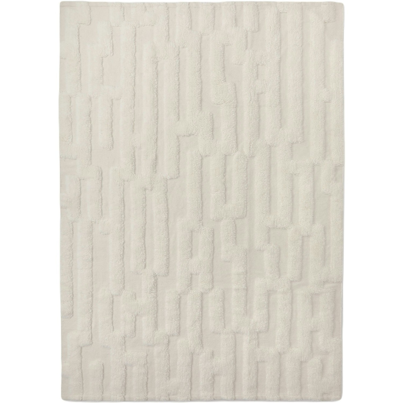Bielke Wool Rug 240x350 cm, Off-white