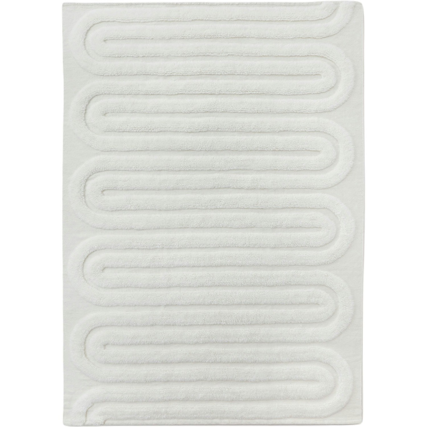 Riklund Wool Rug 280x380 cm, Off-white
