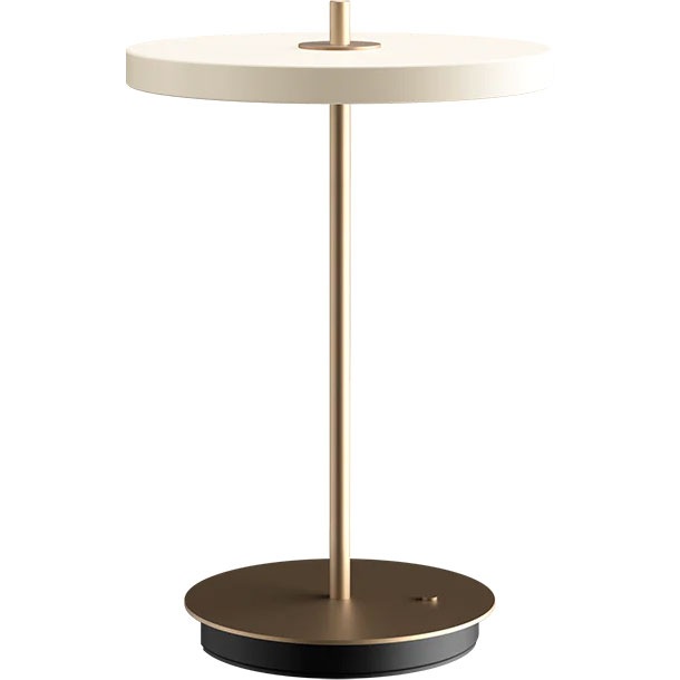 Asteria Move Table Lamp Portable, Pearl White