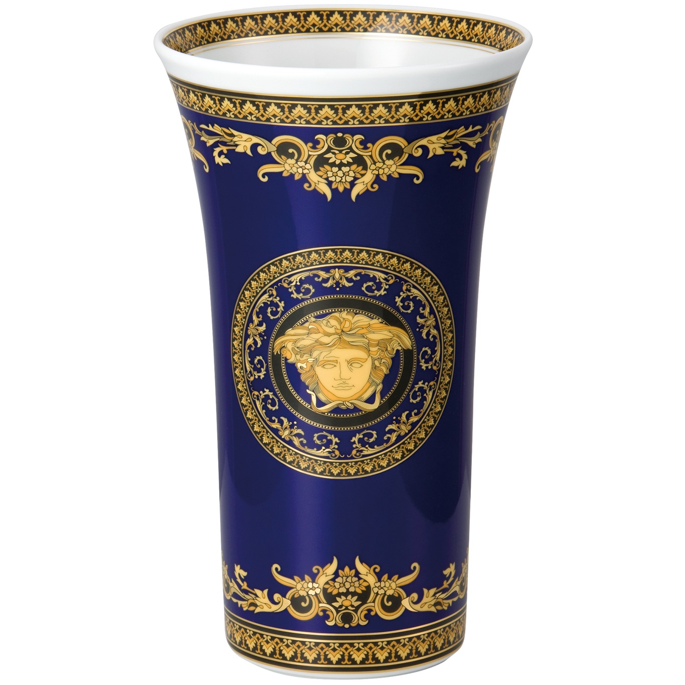 Rosenthal Versace Medusa Gold Vase