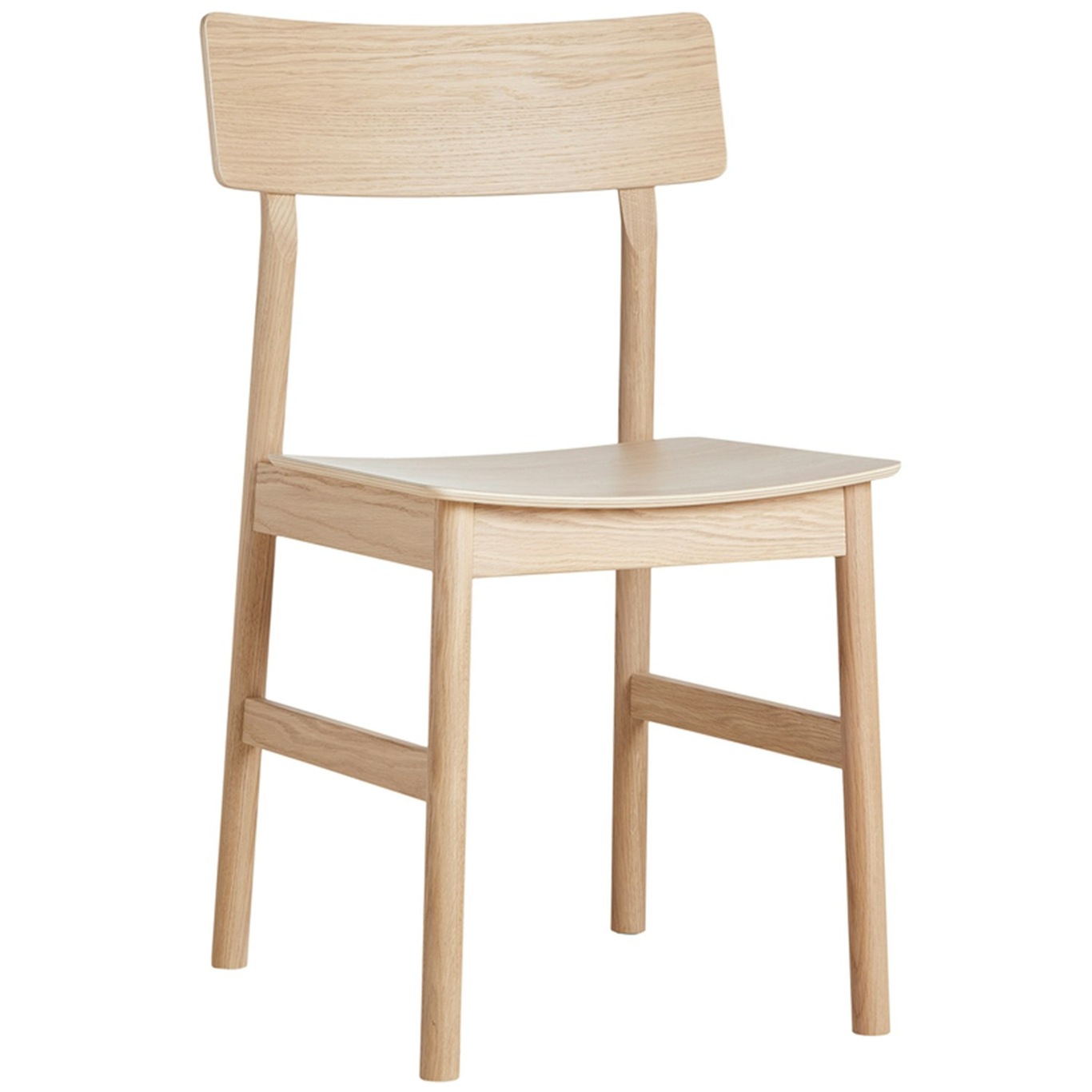 Pause 2.0 Dining Chair, White Pigmented Oak