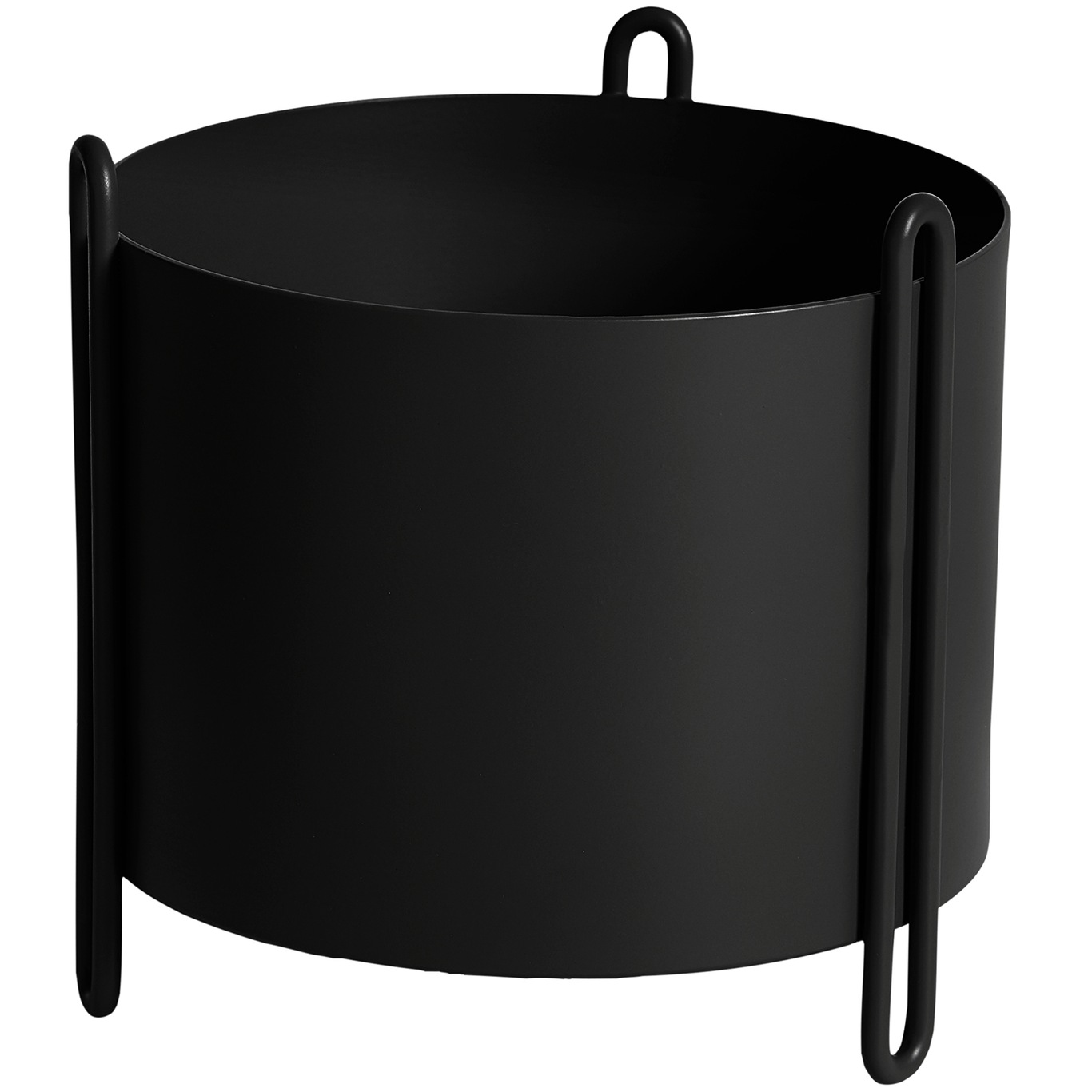 Pidestall Pot Ø15 cm, Black