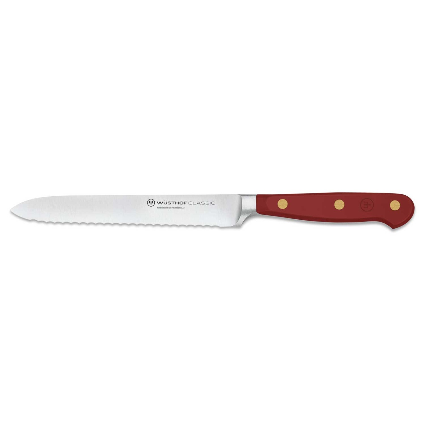 Classic Colour Serrated Utility Knife 14 cm, Tasty Sumac