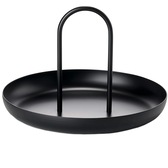 Circle Tray 30 cm, Black