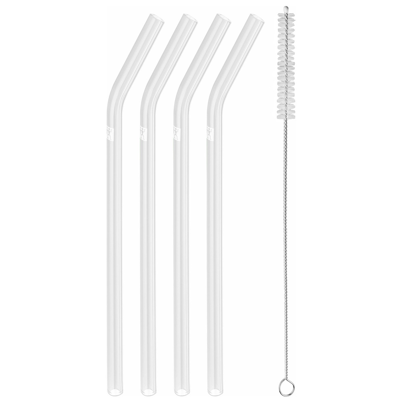 Sorrento Straw Curved, 4-pack