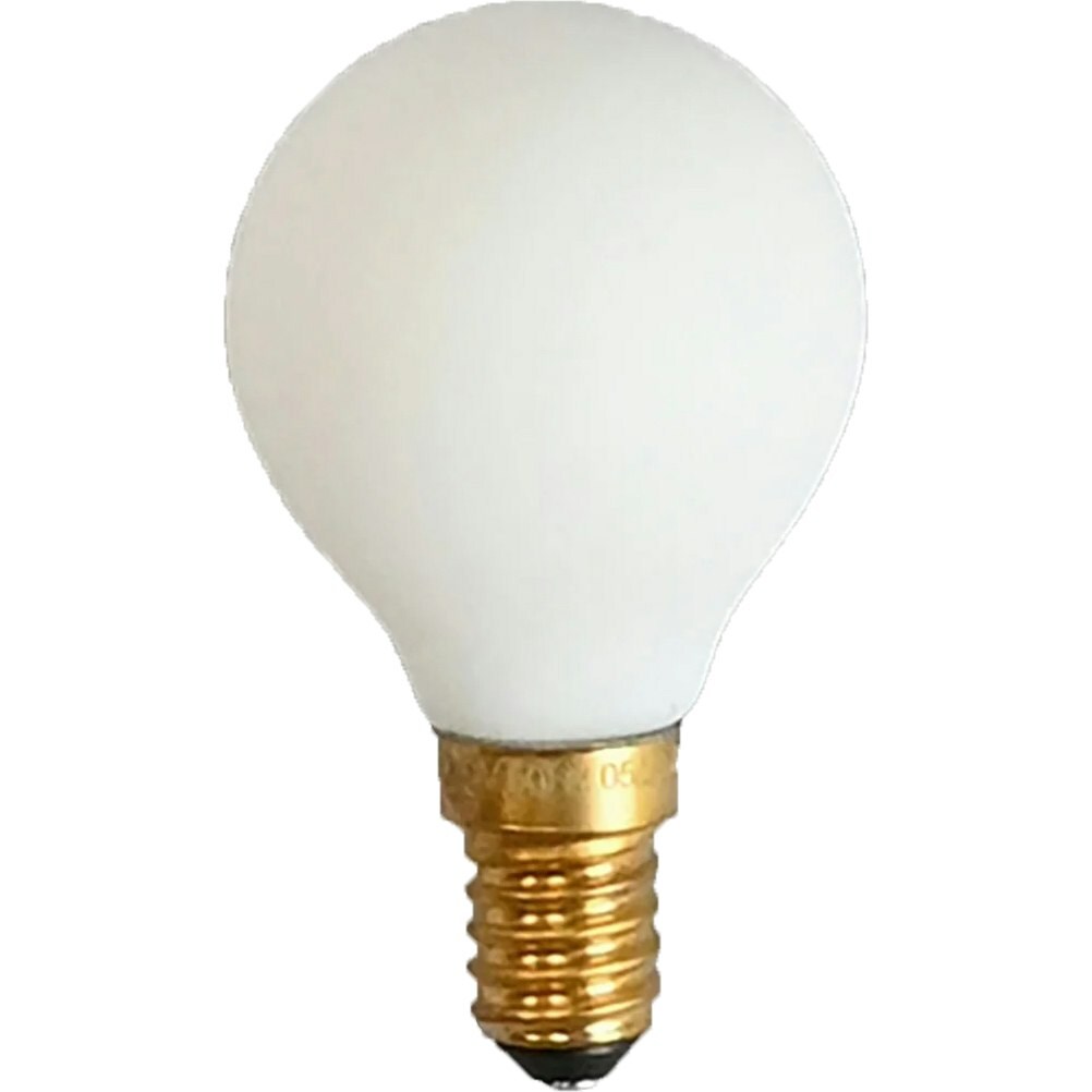 Ampoule LED dimmable P45 opaque Filament, E14 470 LM 2700 K