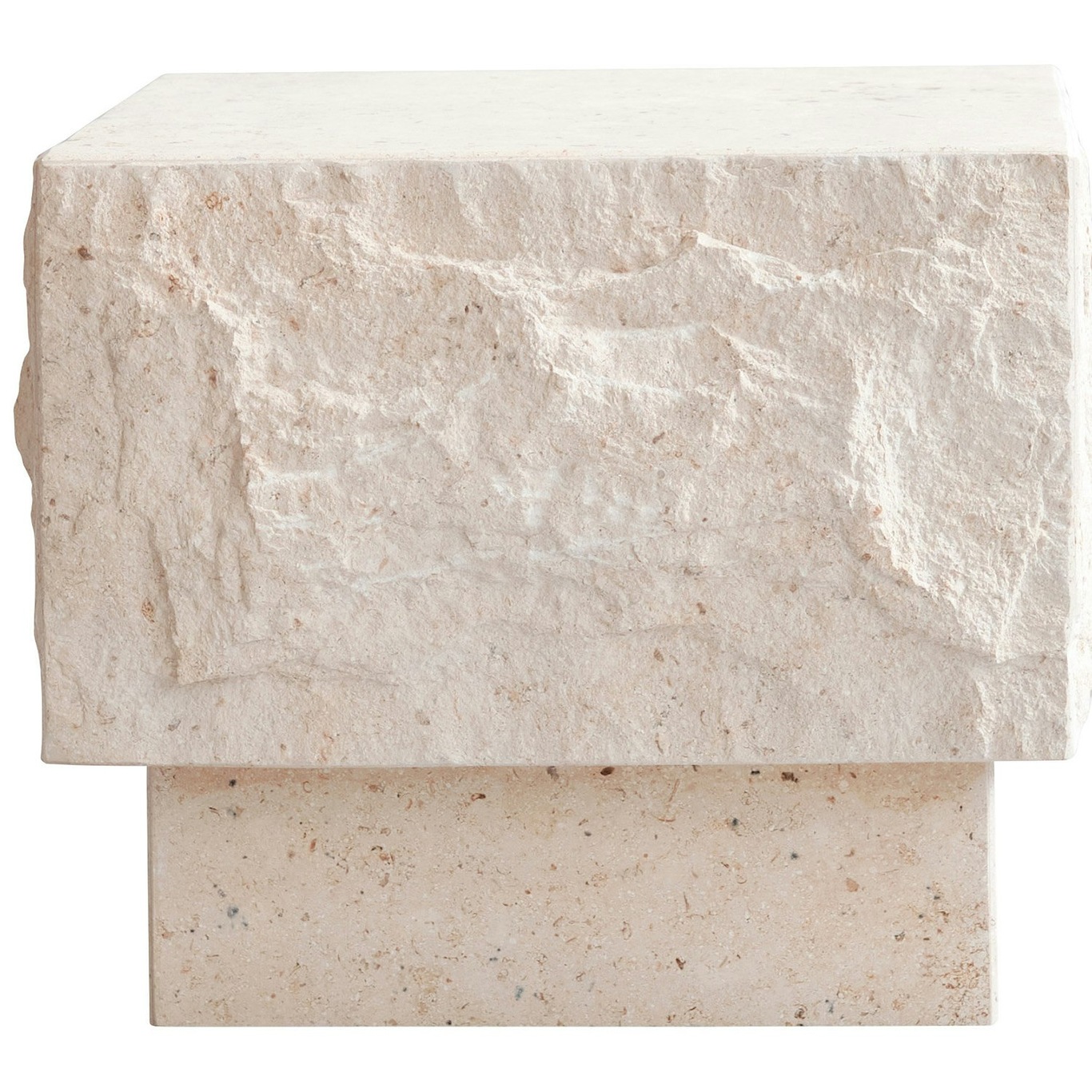 Temple Coffee Table Limestone, 40x42 cm