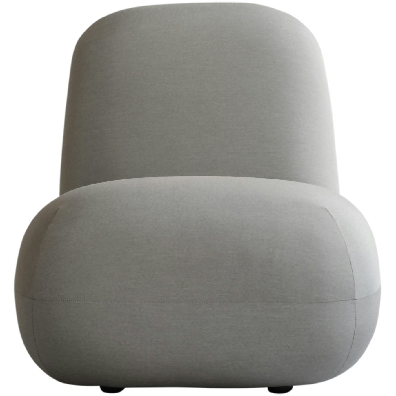 Toe Flat Armchair, Taupe