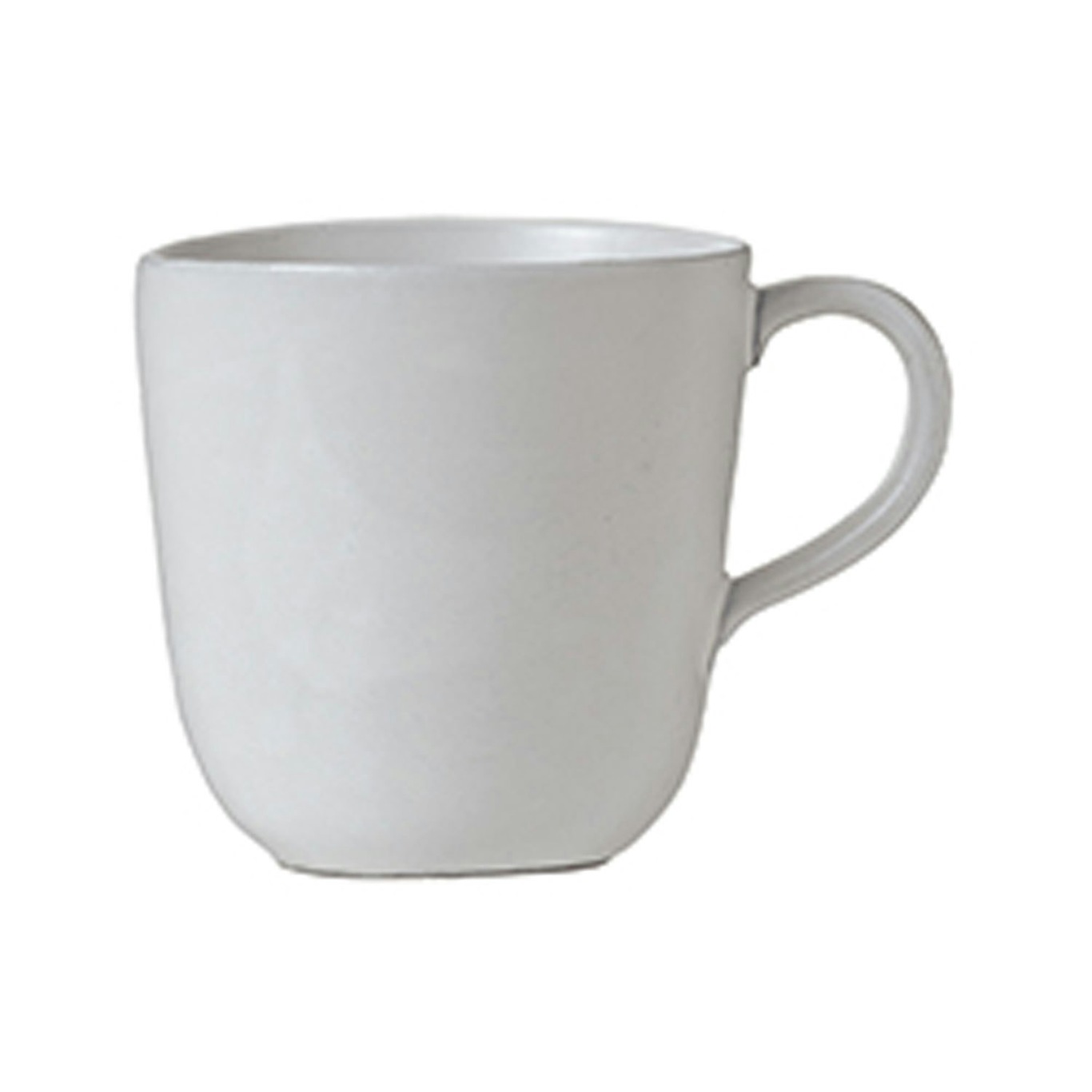 Raw Coffee Mug - 20 With Handle Aida cl, RoyalDesign Arctic White 