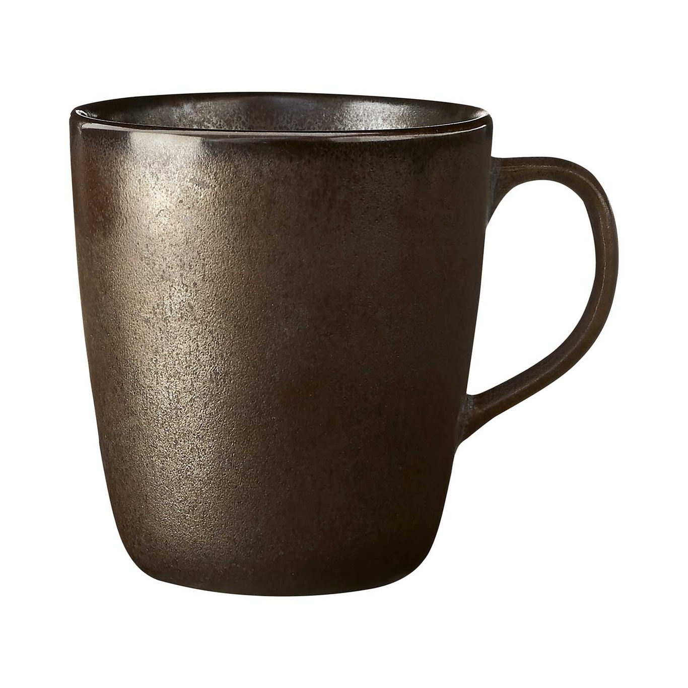 Raw Mug 35 cl, Metallic Brown