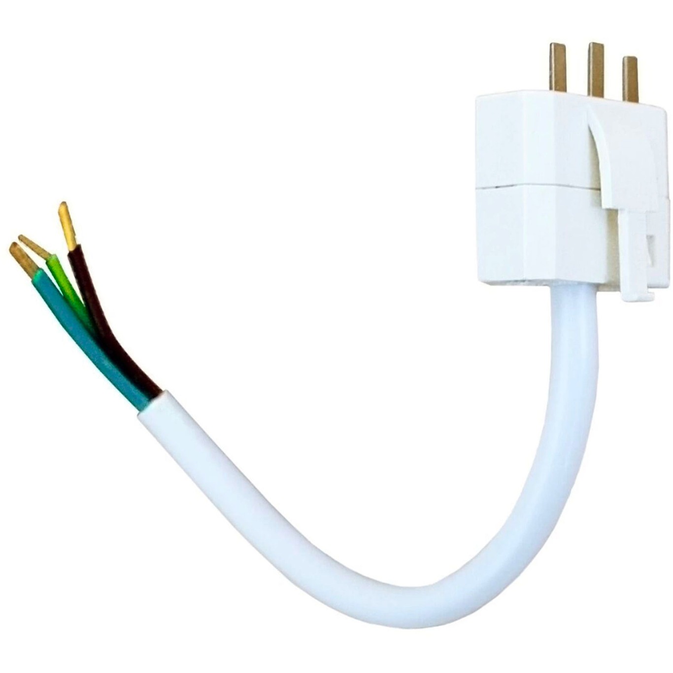 DCL Plug With Cord 15 cm, Earthed
