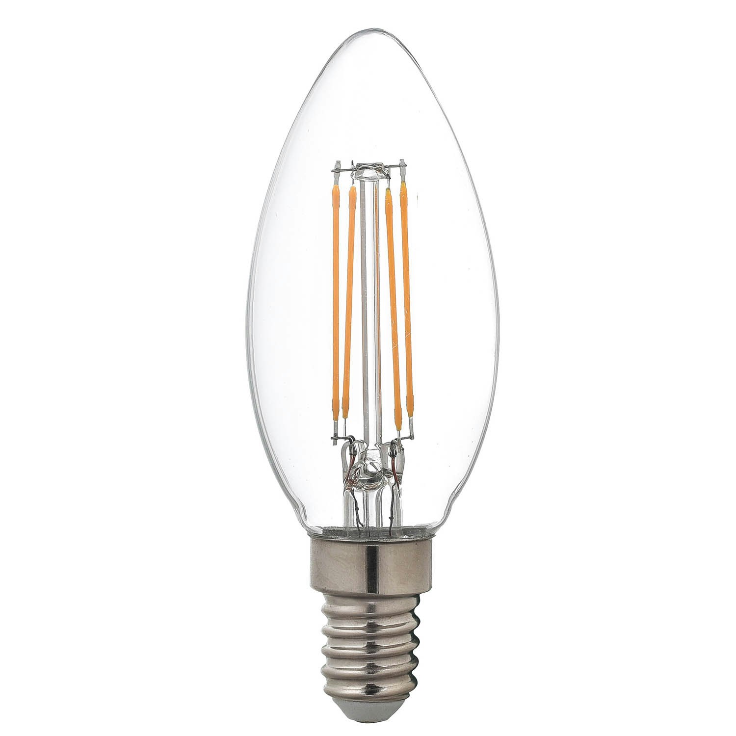 E14 LED bulb filament P45 4W 470 lm 2700K