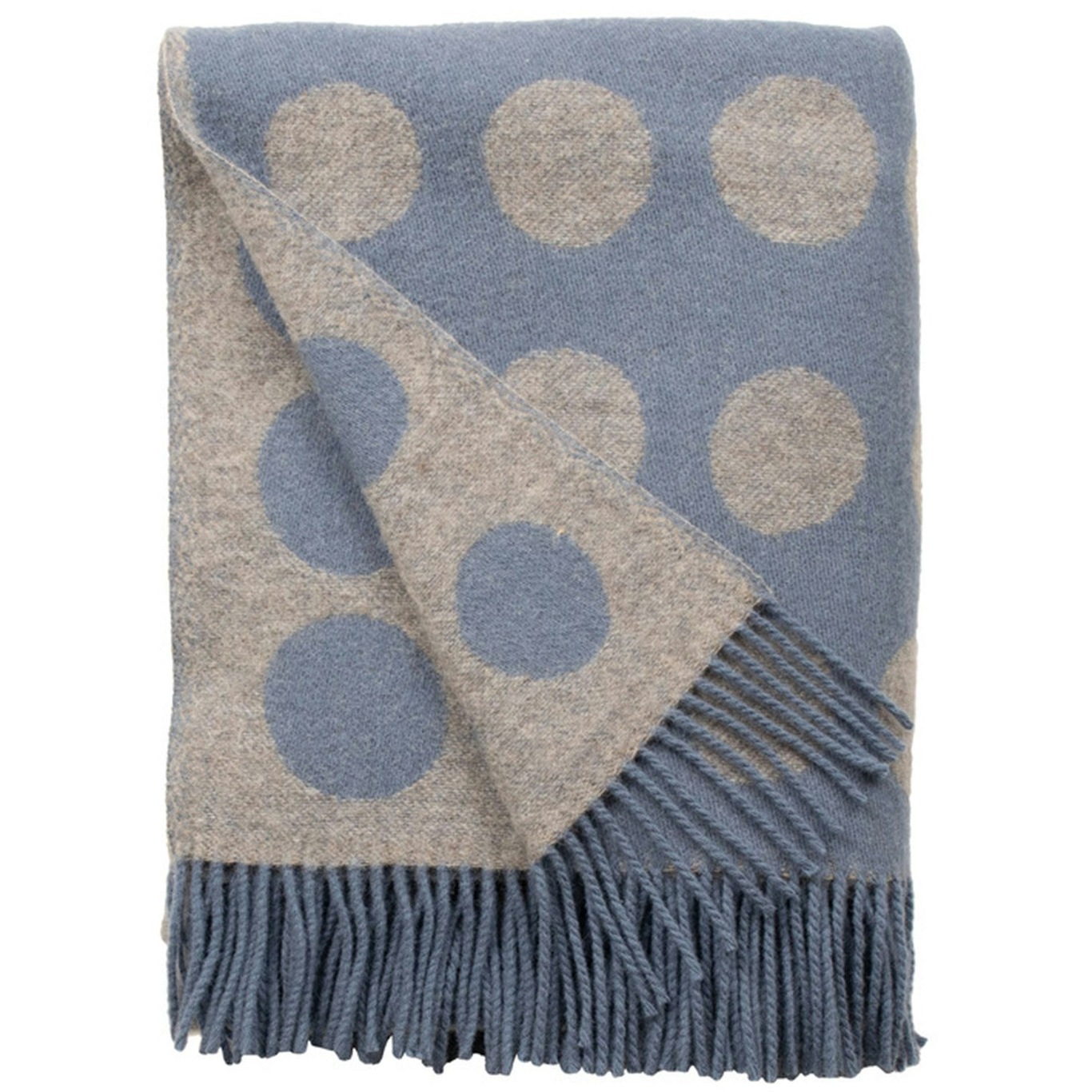 Pricktyg Wool Plaid 130x170 cm, Blue