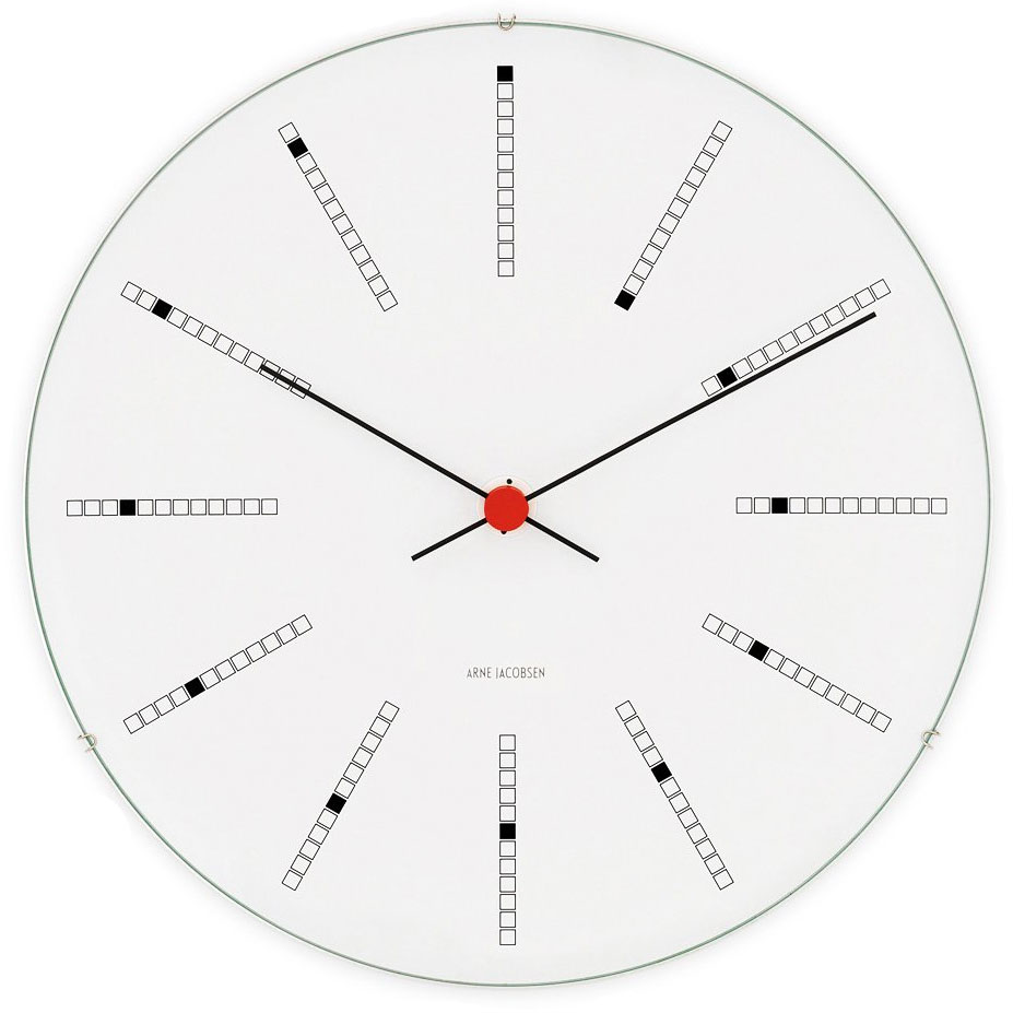 Bankers Wall Clock White, 290 mm