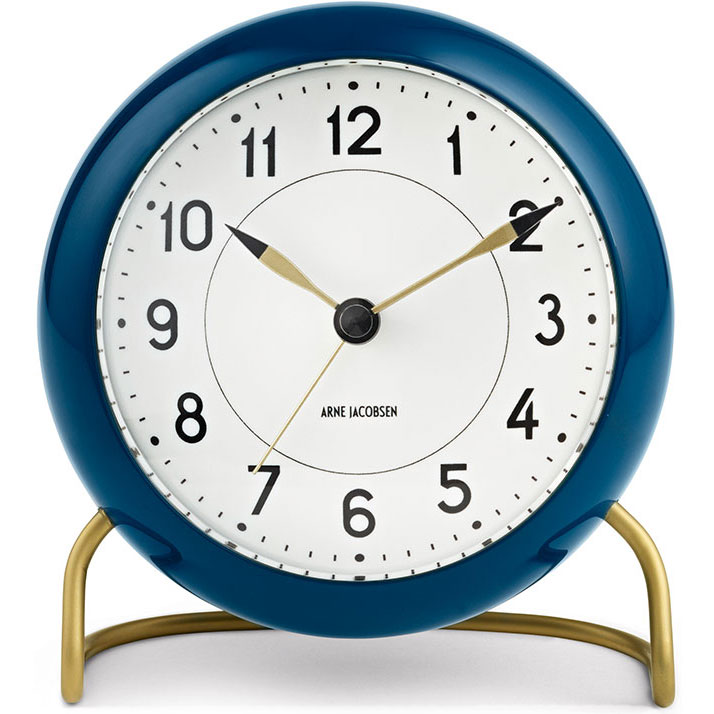 Station Alarm Clock, Blue