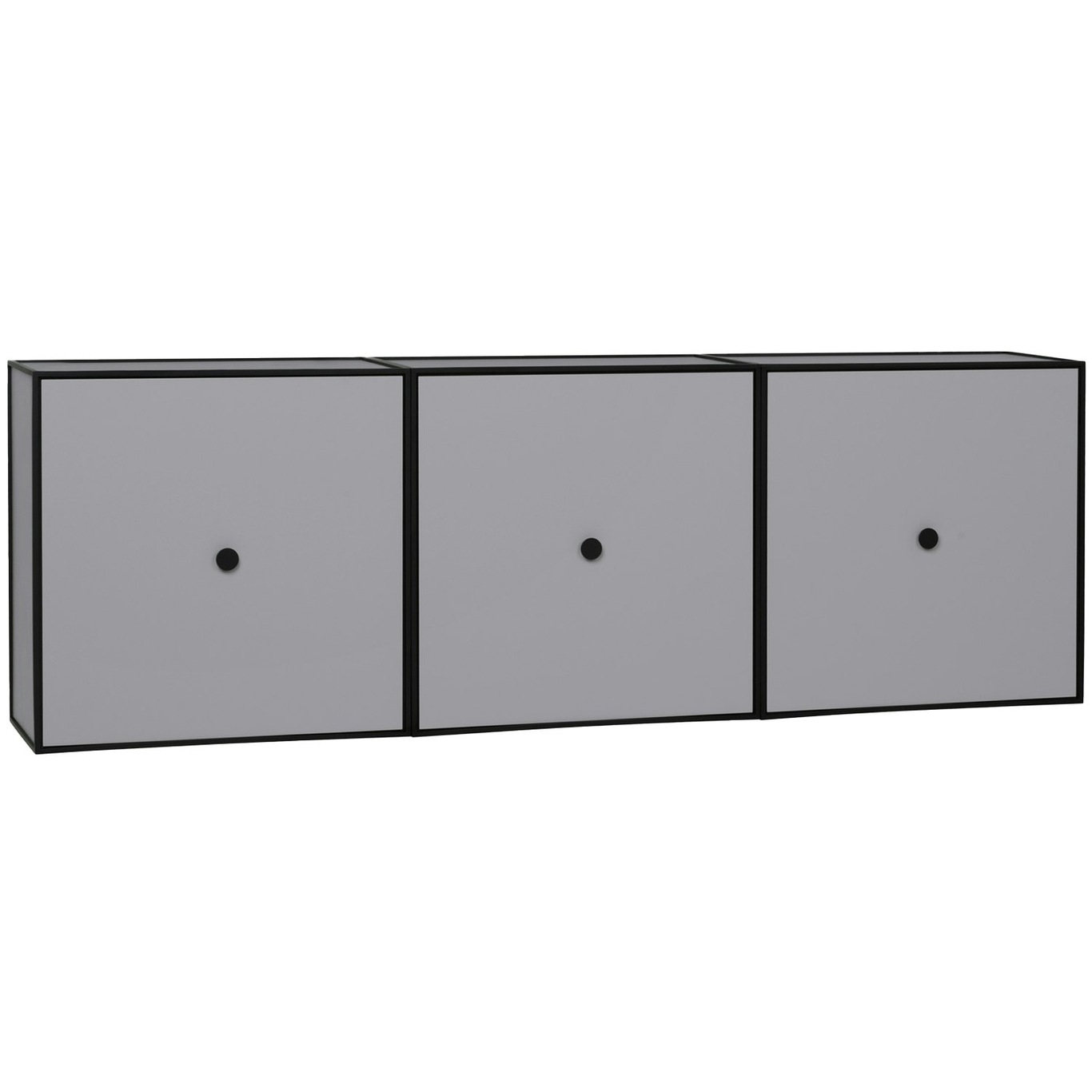 Frame 42 View Wall Cabinet, Dark Grey