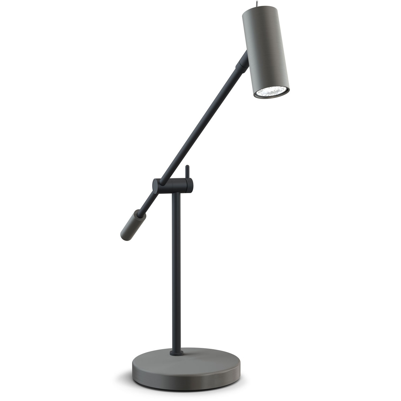 Cato Table Lamp, Oxide Grey