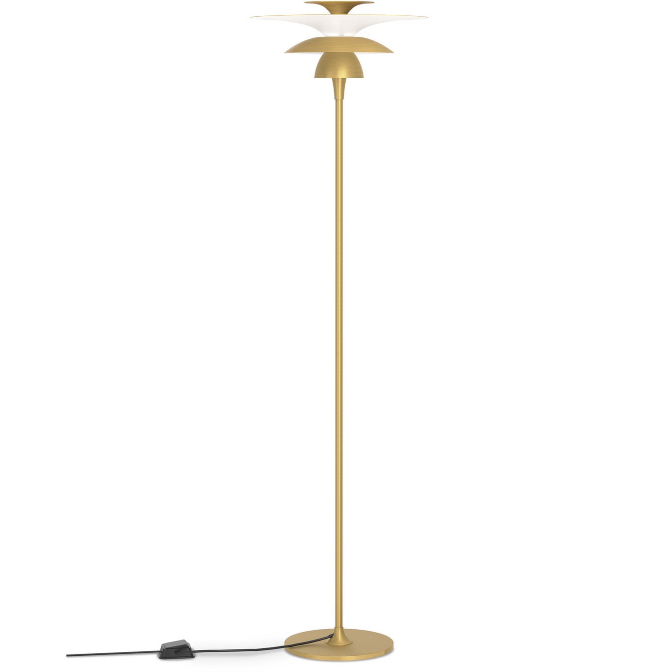 Picasso Floor Lamp 1400 mm, Antique Brass