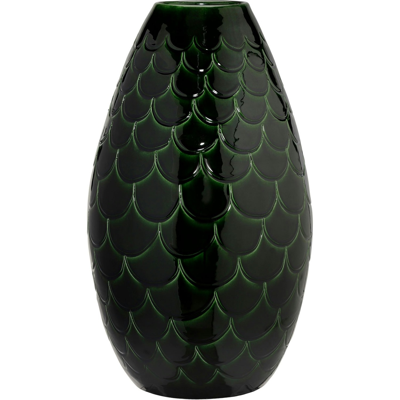 Misty Vase 40 cm, Green