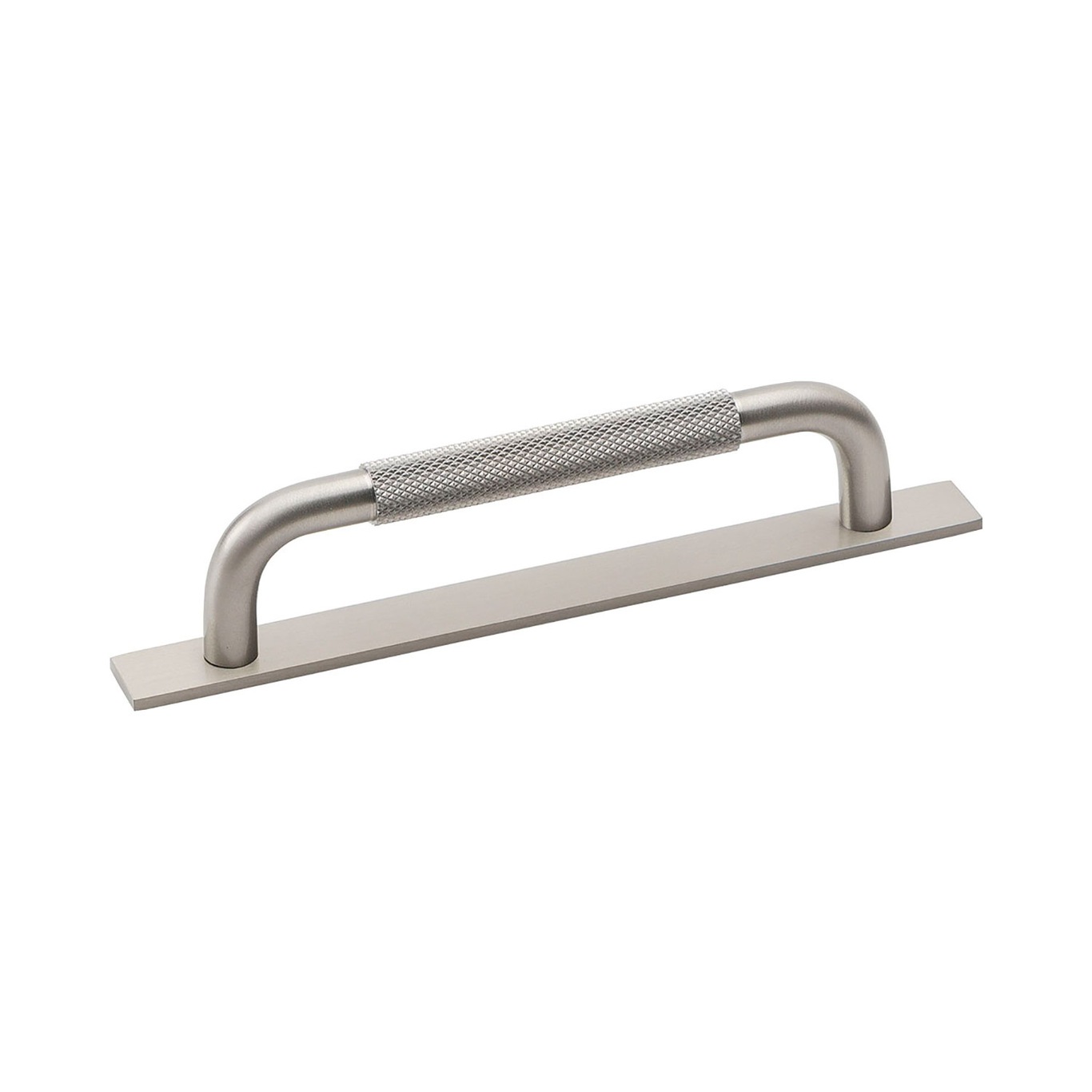 Helix Handle With Plate 128, Stainless Steel