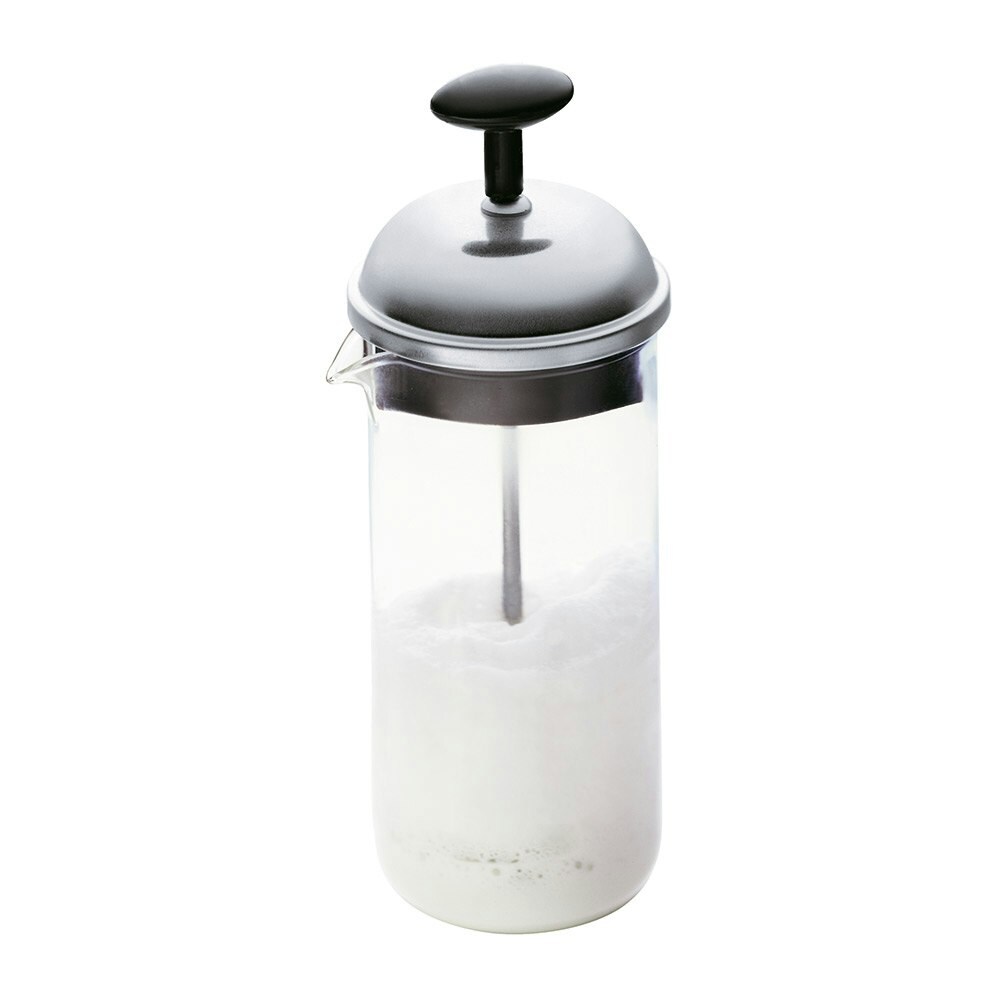 LATTEO Milk Frother with Handle, Black - Bodum @ RoyalDesign
