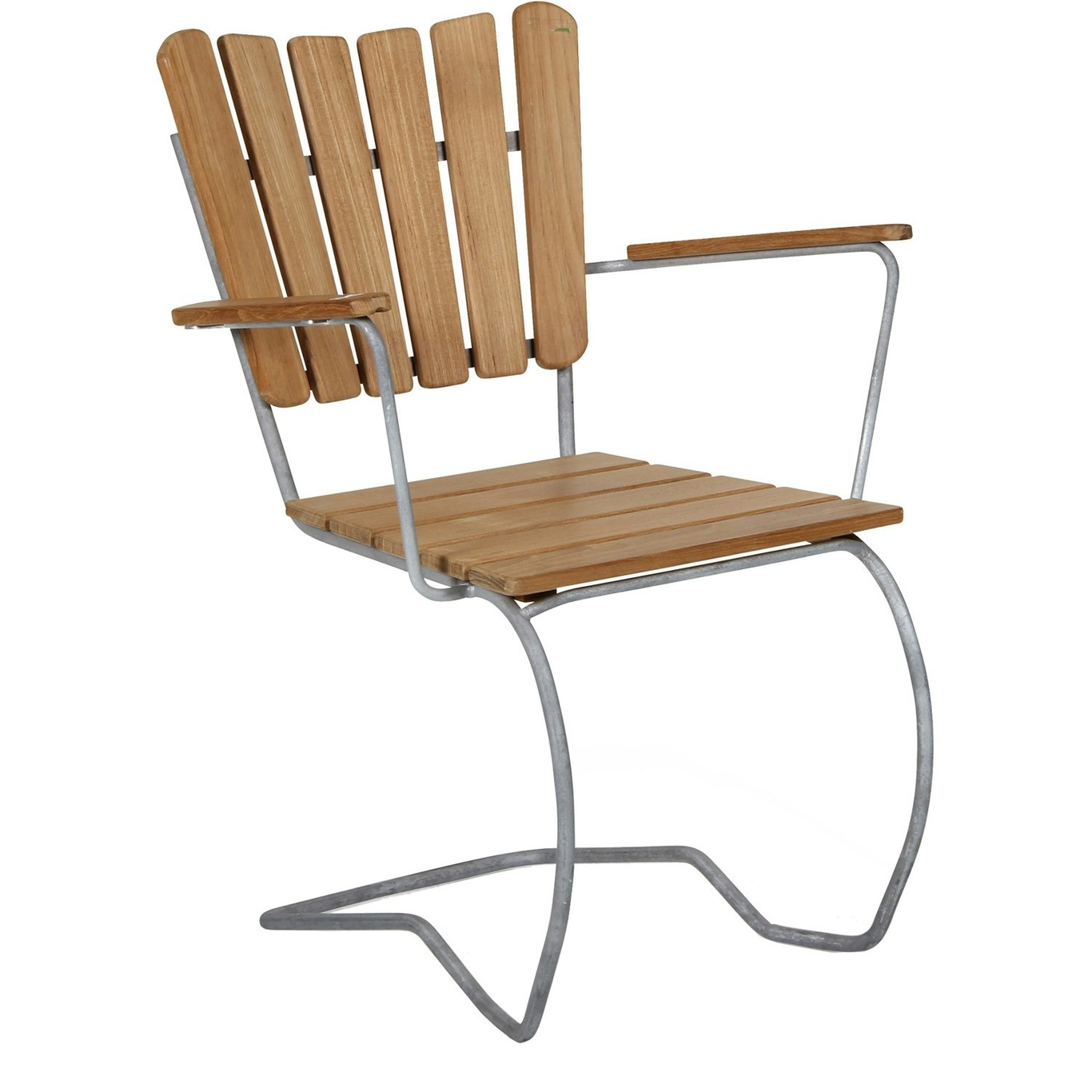 56:An Chair, Galvanized/Teak