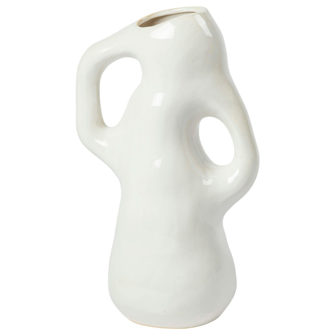 Isolde Vase, White