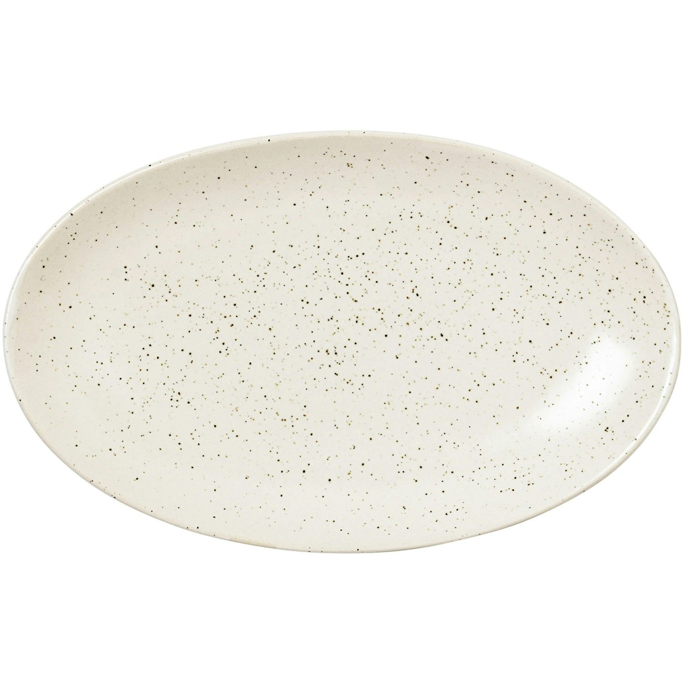 Nordic Vanilla Plate Oblong 13,6x22 cm