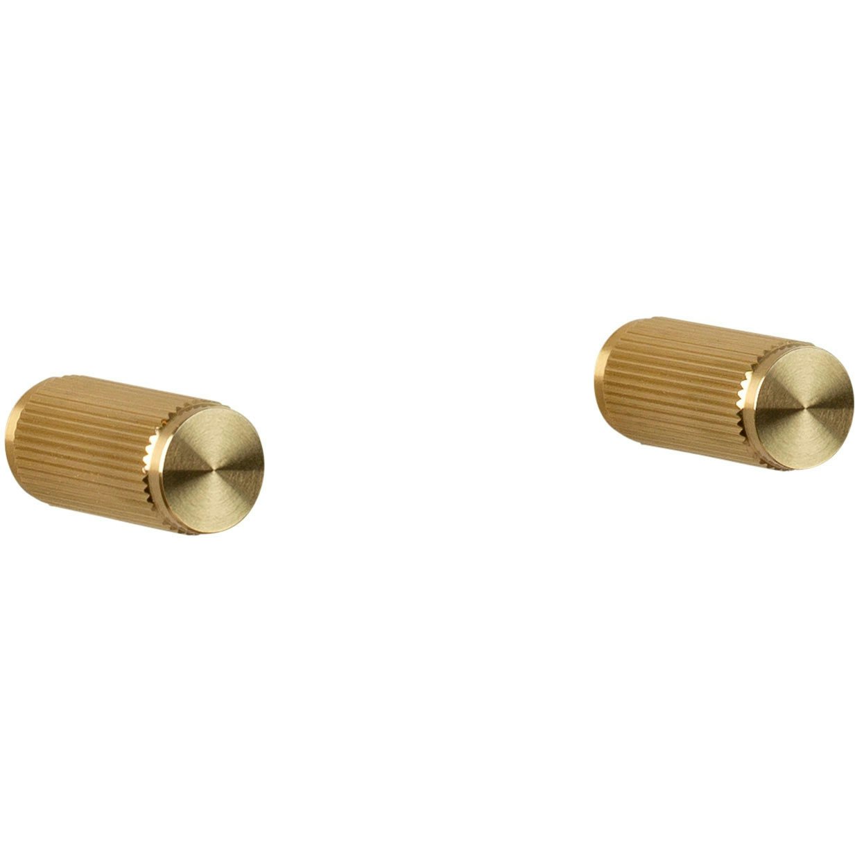 Linear Knobs 2-pack, Brass