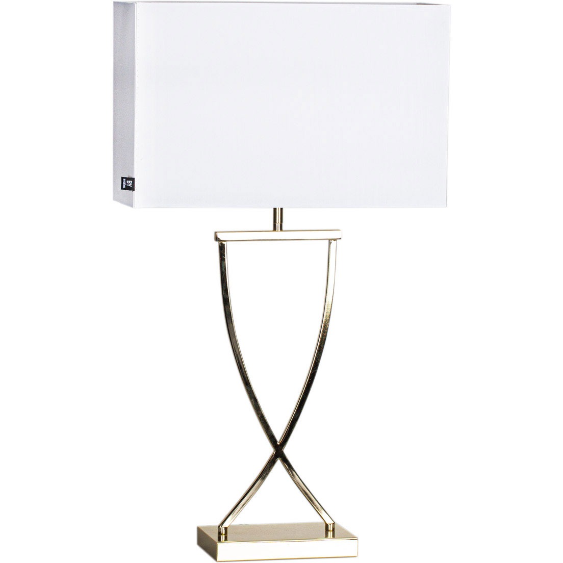 Omega Table Lamp 69 cm, Brass / White