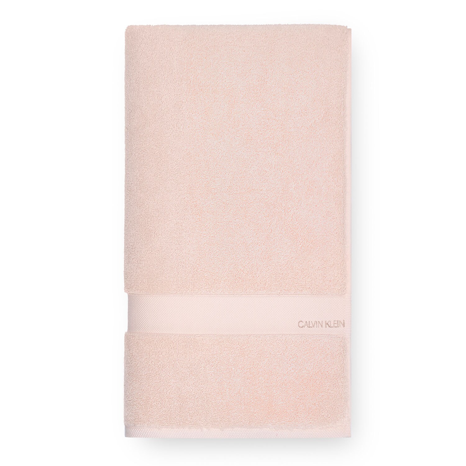 Tracy Bath Sheet 92x183 cm, Pink - Calvin Klein Home @ RoyalDesign