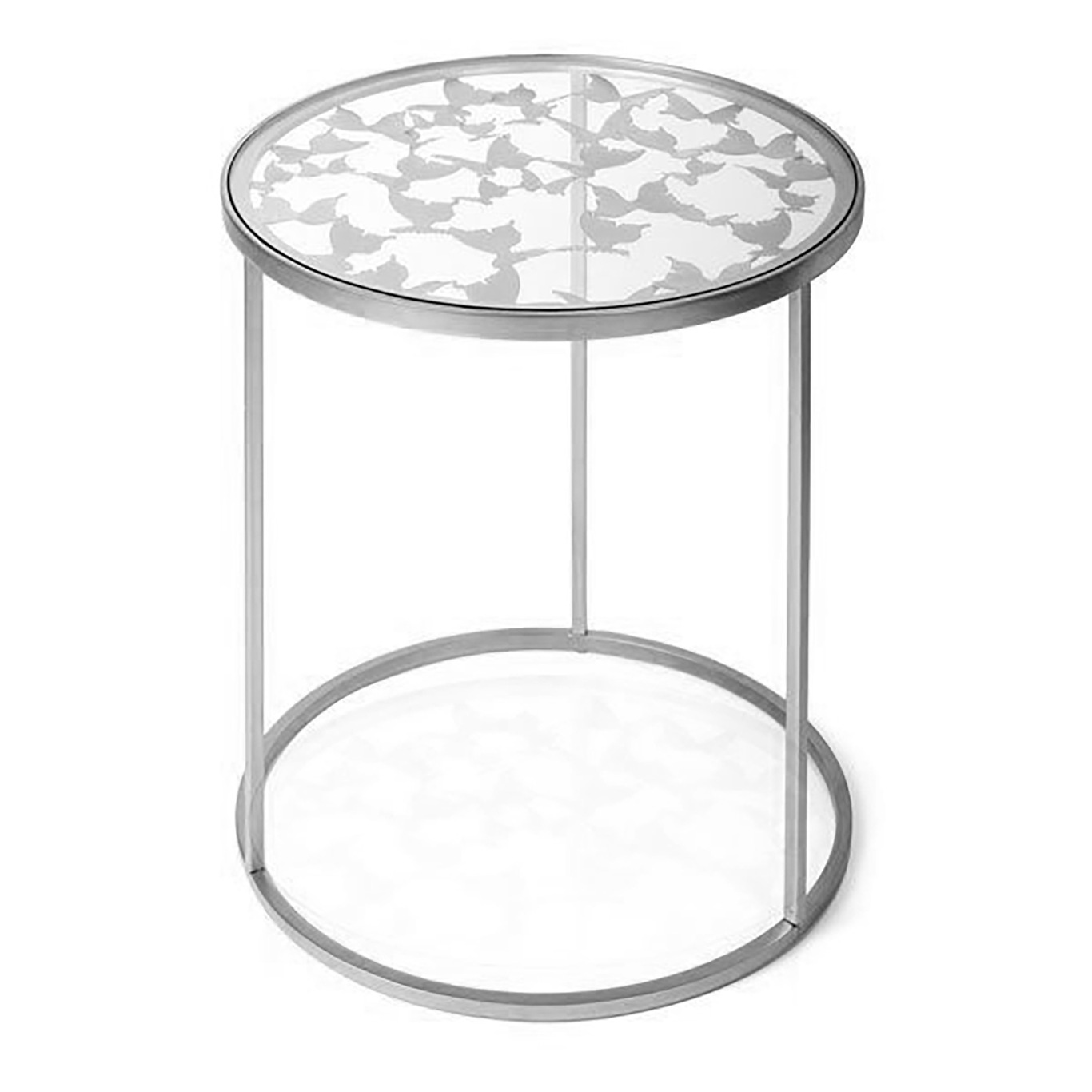 Butterfly Side Table, Silver