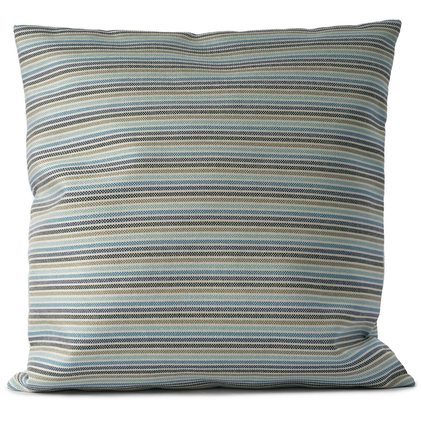 Striped Cushion Cover 50x50 cm, Blue